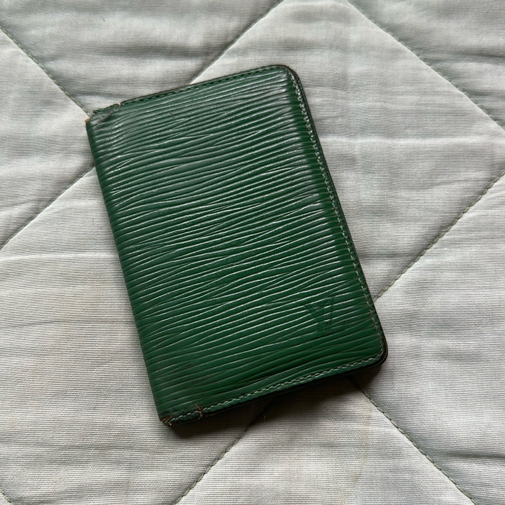 Epi leather wallet